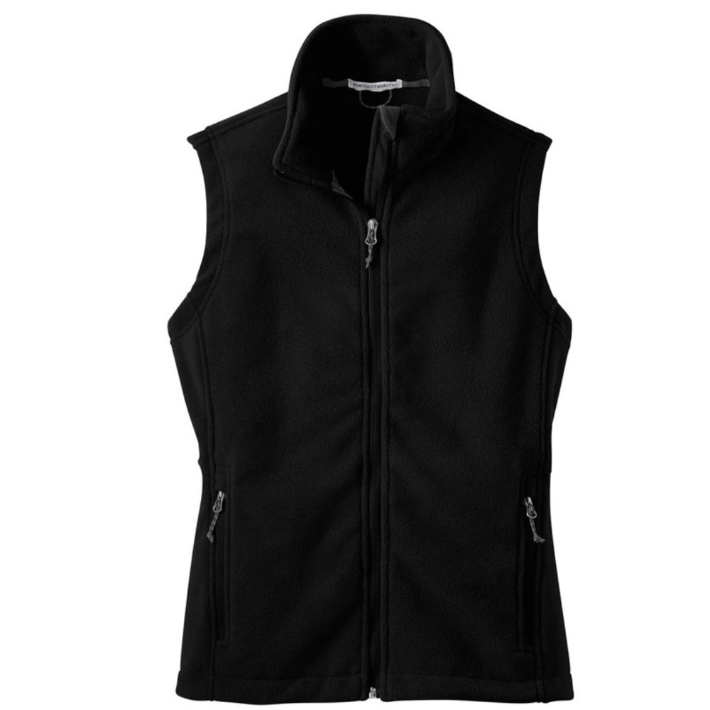 State Farm Port Authority Women's Black Value Fleece Vest